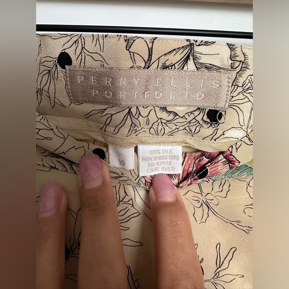 Vintage Perry Ellis Portfolio Maxi Skirt - Picture 2 of 6